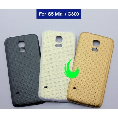 Original Battery Cover Housing For Samsung Galaxy S5 mini G800F G800 Back Cover Rear Door Case Housing For SAMSUNG S5 Mini