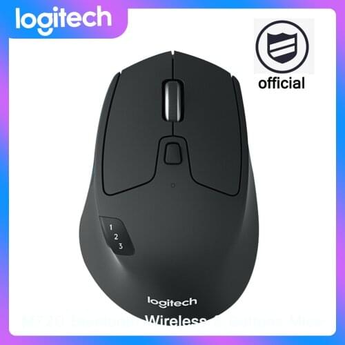 Logitech M720 Bluetooth Wireless Gaming Mouse for Computer PC Laptop Gamer 8 Buttons Cordless Mice