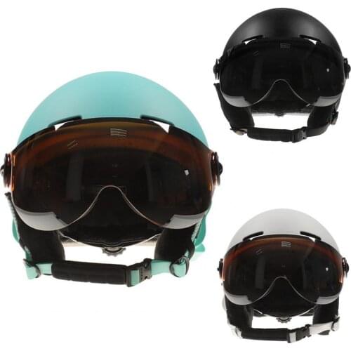 Men Women Winter Snow Sports Ski Cycling Integrally-Molded Snowboard Helmet Outdoor Skiing Equipment Head Protection Tool