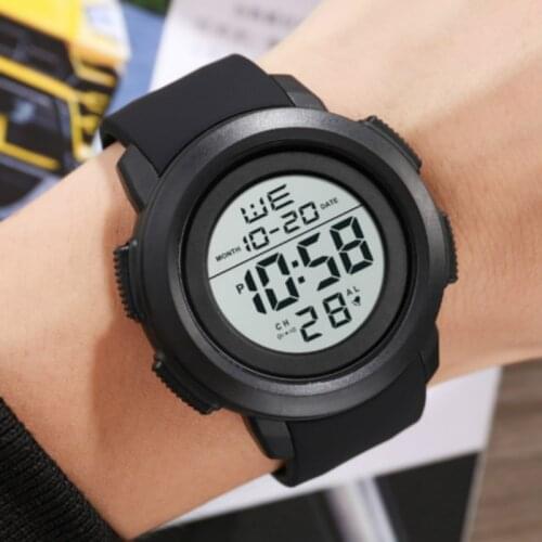 SKMEI 1719 Sport Watch Men Luxury Digital Electronic Wristwatch Mens Clock Fashion Luminous Hour Military Waterproof Wristwatch