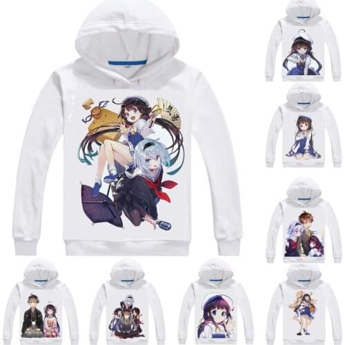 The Ryuos Work is Never Done Hoodies Men Anime Hoodie Ryuoh no Oshigoto Ai Hinatsuru Ginko Sora Women Anime Cosplay Sweatshirts