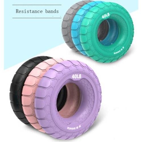 Solid Silicone 30/60LB Hand Grips Rehabilitation For Finger Exercise