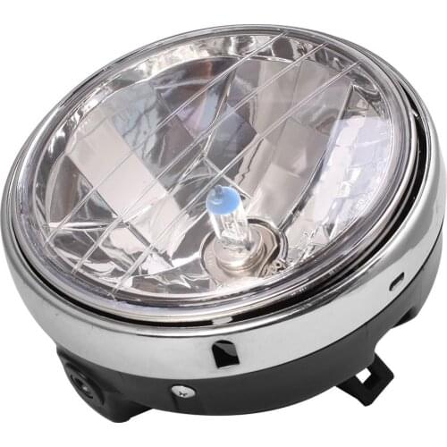 Universal 7" 35W Motorcycle Round Lamp Headlight Headlamp Head Light For Yamaha/Suzuki /HONDA Cb400 Cb500 Cb1300 Hornet 250 600