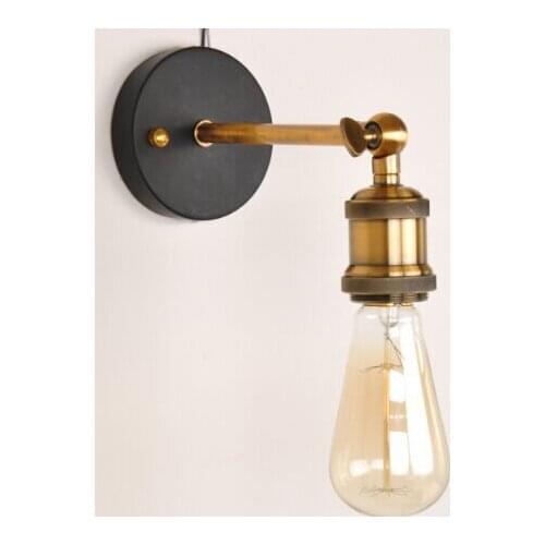 Loft Vintage Industrial Edison Wall lamps Wall Sconce Warehouse Wall Light Fixtures E27 110V/220V Bedside Lighting