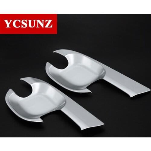 Door handle insert For Isuzu D-max 2020 Accessories exterior handle parts For Isuzu d-max V-cross AT35 Safir Pick Up Truck