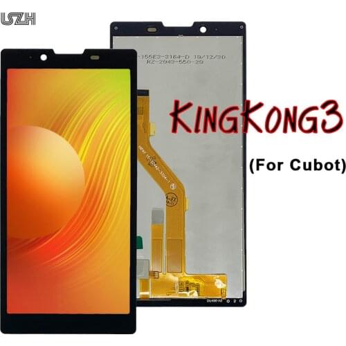 High Quality 5.5'' LCD with Touch Screen for Cubot Kingkong 3 Full Pantalla for Cubot King Kong 3 Display Digitizer Complete