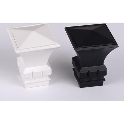 1 Piece Retro Window Drapes Curtain Pole Rod Finials Ends Heads 28mm, 14 Styles Available