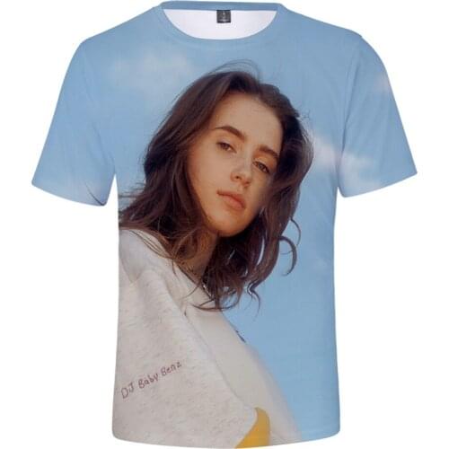 2020 New Hip Hop clairo T-Shirt Men/Women Harajuku 3D Print Fashion Casual T-Shirt Summer Slim T Shirt Plus Size Tops