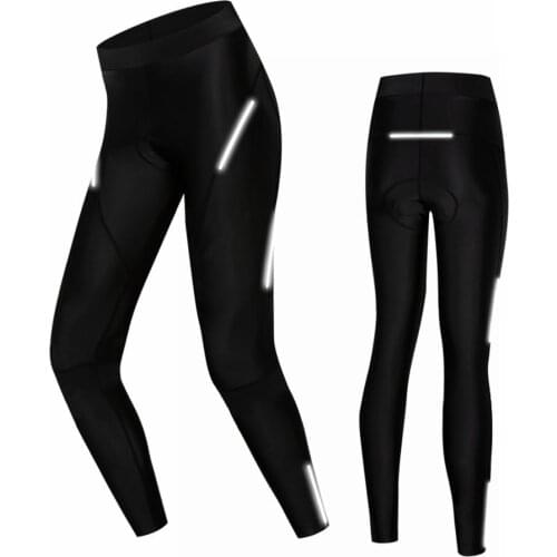 2020 Cycling Reflective Pants Womens Cycling Pants Bicycle Shorts Bicycle 3D Gel Pad Lycra Bike Tight Shorts S-3XL Breathable