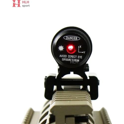 650nm Tactical Red Laser Sight with 11/20 mm Mount Scope Cliper Adjustable Rifle Laser Sight Hunting Guns Glock 1911 Crossbow