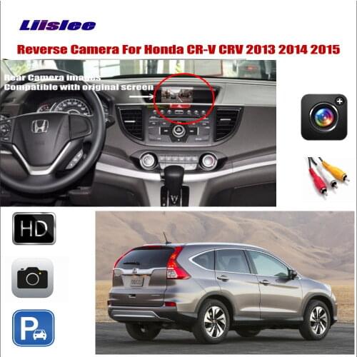 Car Reverse Rear View Camera For Honda CR-V/CRV 2013 2014 2015 Compatible With Original Display RCA Adapter HD CCD SONY III CAM