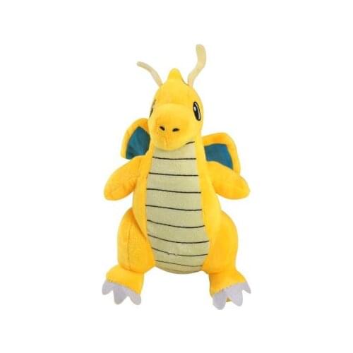 Free Shipping Pokemon Anime Cartoon 25CM Charmander Dragonite animal doll Plush dolls Plush Toys Kid Gift