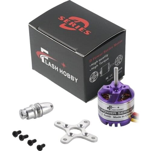 Flash Hobby D2830 2830 750KV 850KV 1000KV 1300KV Brushless Motor For Multicopter Airplane