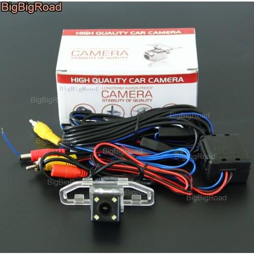 BigBigRoad Car Rear View Reversing Backup Camera with Filter / power relay For toyota camry 2012 2013 2014 2015 2016