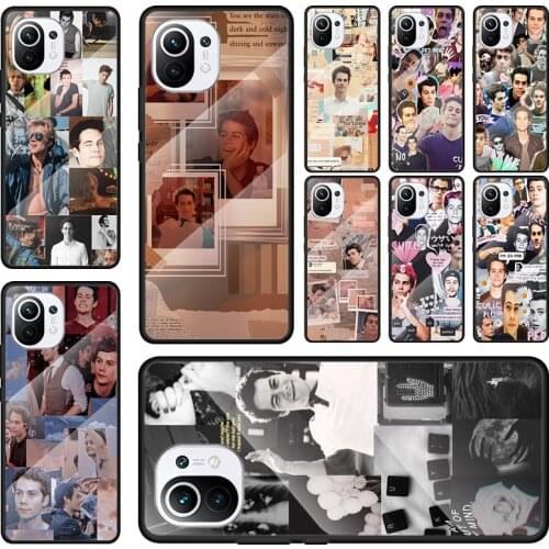 Tempered Glass Cover Hot Teen Wolf Dylan O'Brien For Xiaomi Mi 9T CC9 CC9E Note 10 10T 11 11i Pro Lite Ultra Phone Case Shell