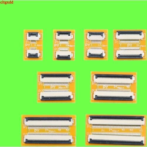 Cltgxdd 0.5 MM Pitch FPC FFC Flexible Flat Cable Extension Board 6P 8P 10P 12P 14P 20P 24P 30P 40P 50P 60 PIN Connector