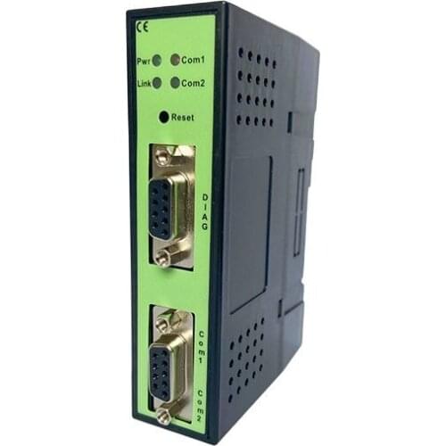 CP / CJ serial port RS485 communication PLC to TCP Ethernet port fins module conversion Bridge