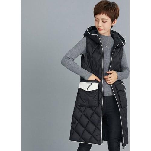 Elvvqp Women's Hooded Vests