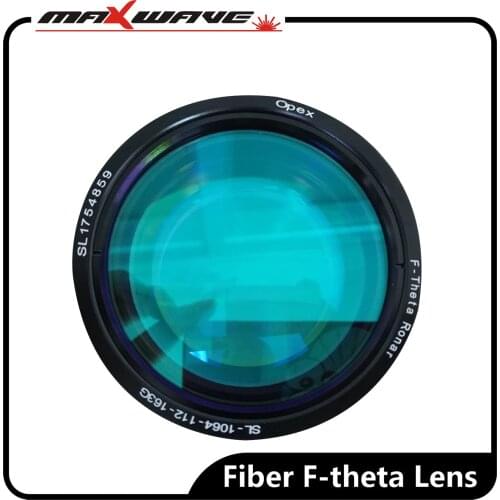 F-theta Lens Field Lens Maxwave 1064nm 70x70-300x300mm F100-420nm for 1064nm YAG Optical Fiber Laser Marking