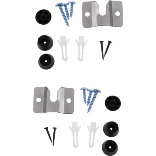 Set of 2, High Quality Stainless Steel Hardware Kit Wall Bracket for Hanging , Compatible with All s
