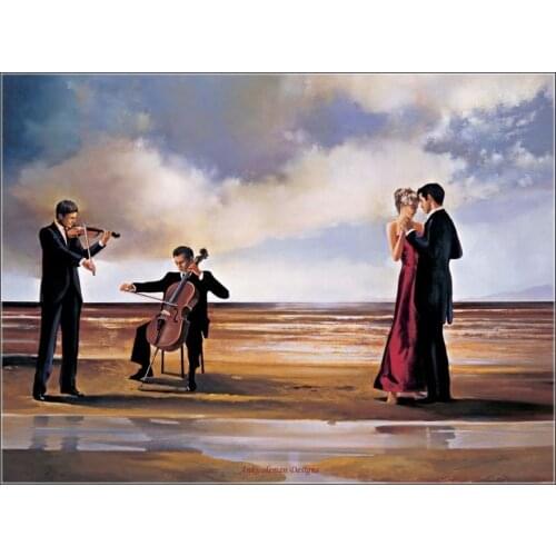 Embroidery Counted Cross Stitch Kits Needlework - Crafts 14 ct DMC DIY Arts Handmade Decor - Dance with me