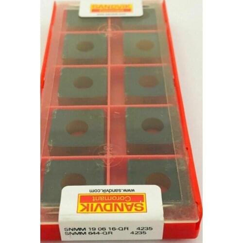 ORIGINAL 10PCS CARBIDE INSERT SNMM190616-QR4235