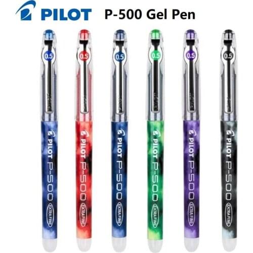 Pilot P-500 0.5mm Gel Pen Stationery Writing Supplies 1 Piece