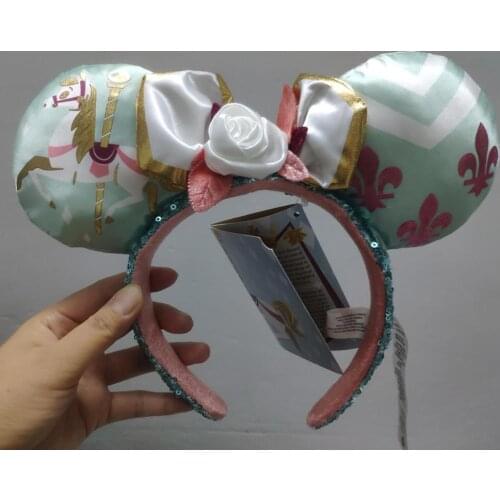 Disney 2020 The Main Attraction Ears Carousel July King Arthur Ear Headband