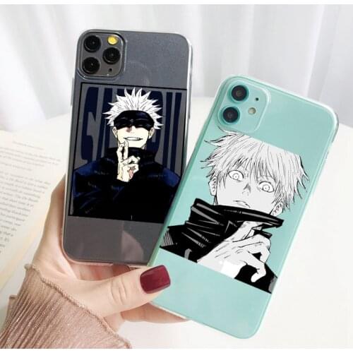Japanese Anime Clear Case For Samsung Galaxy A51 A50 A21S A71 A20e S21 Ultra S20 Plus S20 FE Fan Edition S10 Note 20 Ultra Cover