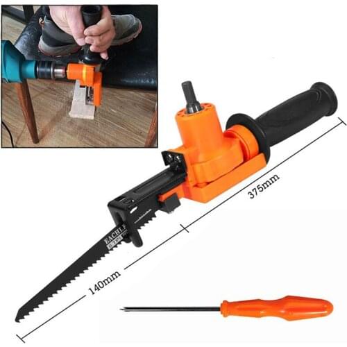Woodworking cutting tool Electric drill change Reciprocating saw Auxiliary tools curve saw wood Cutting Tool with 2 blades