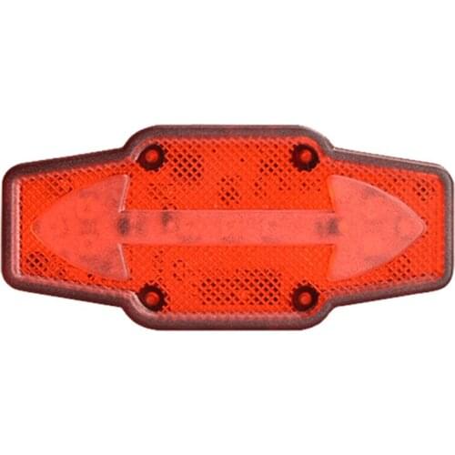 Bicycle Steering Tail Light Night Riding Equipment 13LED Highlight USB Rechargeable Gravity Sensor Warning Tail Light