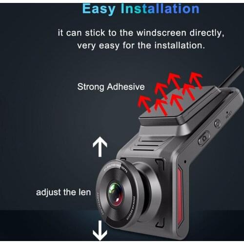 Car DVR 4G Car Dash Cam 1080P Wide Angle Wifi Driving Recorder Camera For Cars Hidden Night Vision Dash Cam