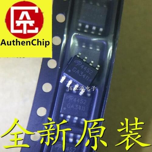 10pcs 100% orginal new in stock AO4452 4452 AO4452L SMD SOP-8 MOS field effect transistor N channel