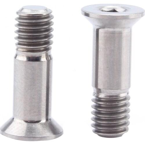 2Pcs Rear Water Bottle Holder Screws Cycling Tool Rear Socket Screw Silver