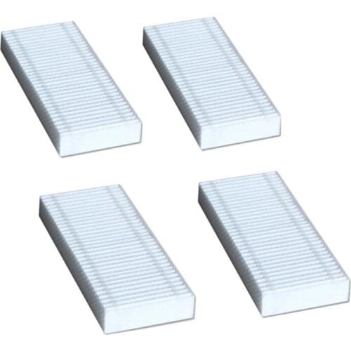 4* Robot Vacuum Cleaner New Style Filter HEPA Filters for Conga Series 1290 CONGA 1390 Robotic Vacuum Cleaner Parts Accessories