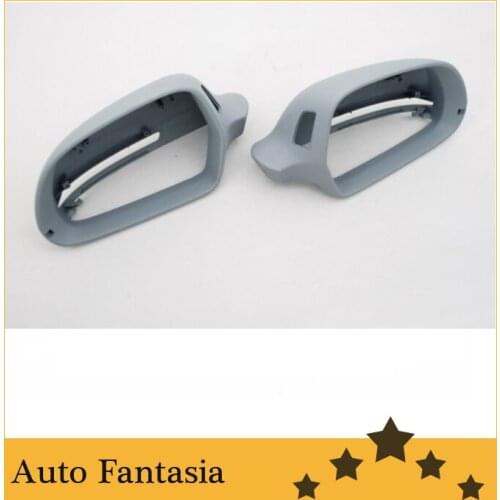 Side assist rear view mirror cap for Audi a6 c6 facelifted