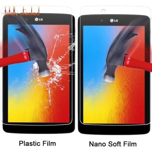 For LG G Pad V400 7.0" waterproof screen protector film plastic filmBest quality Explosion-proof Nano soft film