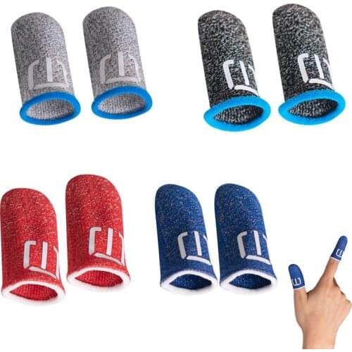 Gaming Finger Sleeve Game Controller Sweatproof Gloves Breathable Fingertips For Mobile Games Touch Screen Finger Cots Cover
