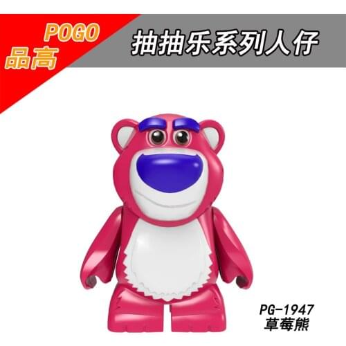 Building Blocks Cartoon Movie toy story 4 E.T. Elliott Stay Puft Finn Gizmo stitch Angie Sonic toys for children