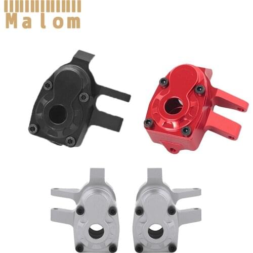 Aluminum Alloy Front Rear Axle Steering Knuckles Housing Portal Cover for Axial SCX10 III AXI03007 AR45 Axle Capra F9