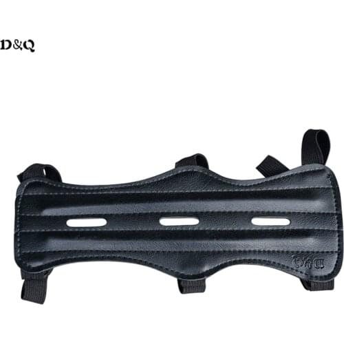 Leather Archery Arm Guard Protector Protection Left Right Arm For Outdoor Hunting Shooting Sport Games Bow Arrows Accessories