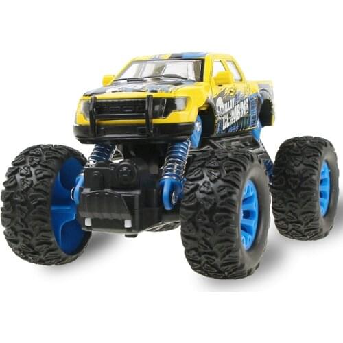 Alloy Metal Model Climbing Car Diecast Off-Road Vehicle Rubber Wheels Pull Back Sliding Car Educational Toys for Children Boy