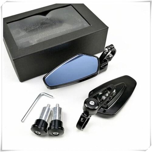 Motorcycle Accessories Mirrors Handlebar End Mirror Cafe Racer for TRIUMRH S TRIPLE R SPEEDMASTER TT 600 SCRAMBLER SPEED FOUR