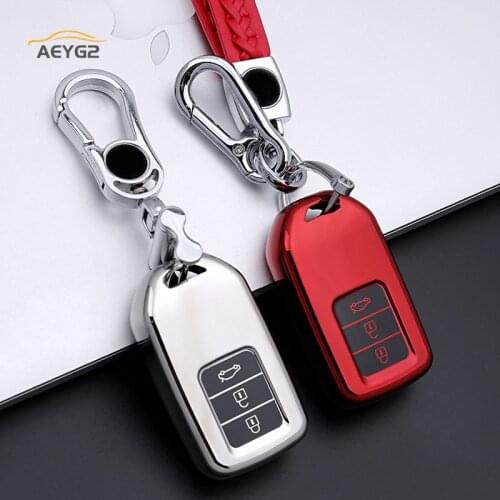 Soft TPU Car Remote Key Full Cover Case For Honda CRV Pilot Accord Civic Freed 2016 2017 Car Smart Key Fob Keychain Accessories