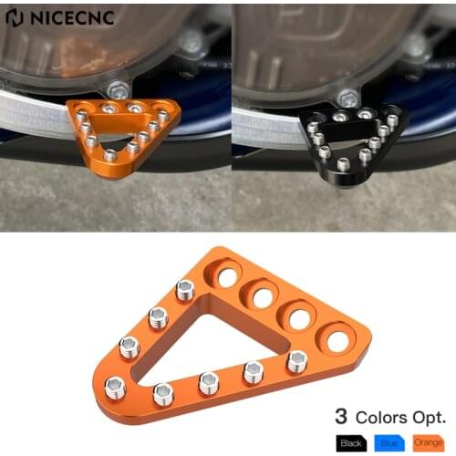 CNC Adjustable Brake Pedal Tip Plate for KTM 125 250 300 350 450 500 EXC EXCF SX SXF XC XCF XCW TPI SIX DAYS 2017-2021 2020 2019