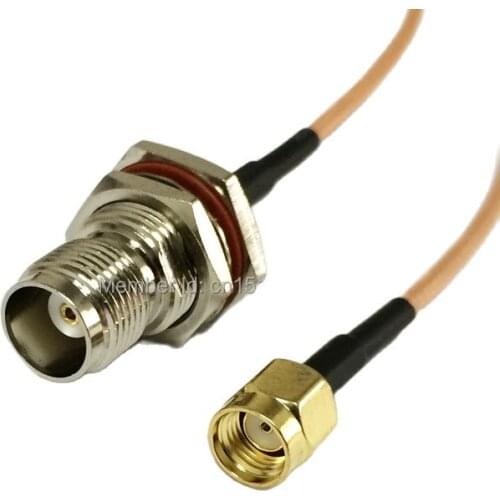New Modem Coaxial Cable RP-SMA Male Plug To TNC Female Jack Connector RG316 Cable 15CM 6inch Adapter RF Pigtail