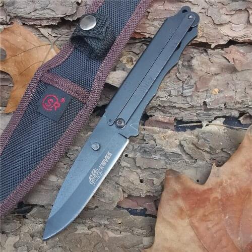 Outdoor Tactical Camping Hunting Survival Pocket Fixed Blade Knife 57HRC 8CR13 Blade Knives Steel Handle & Sheath Knife Tools