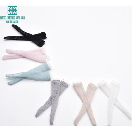 Fits 28-30Cm Blyth Azone 0B23 0B24 1/6 Doll Accessories Fashion mid-leg jacquard socks