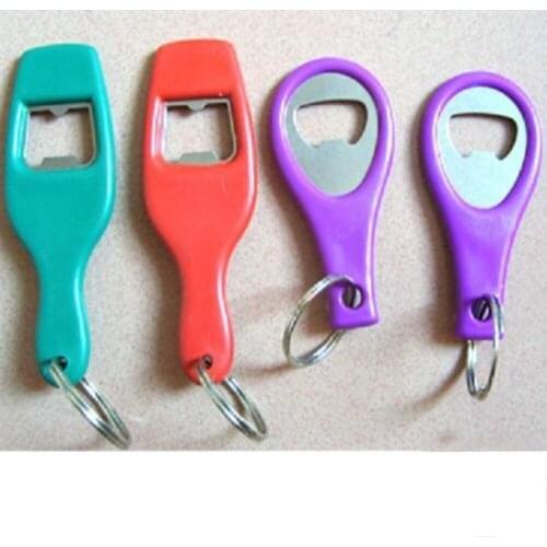 Portable keychain Advertising bottle opener Creative bottle opener Kitchen gadgets