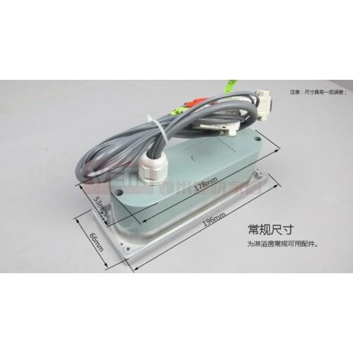 Whole steam shower room controller pc board tr-019 steam machine control panel remote control belt